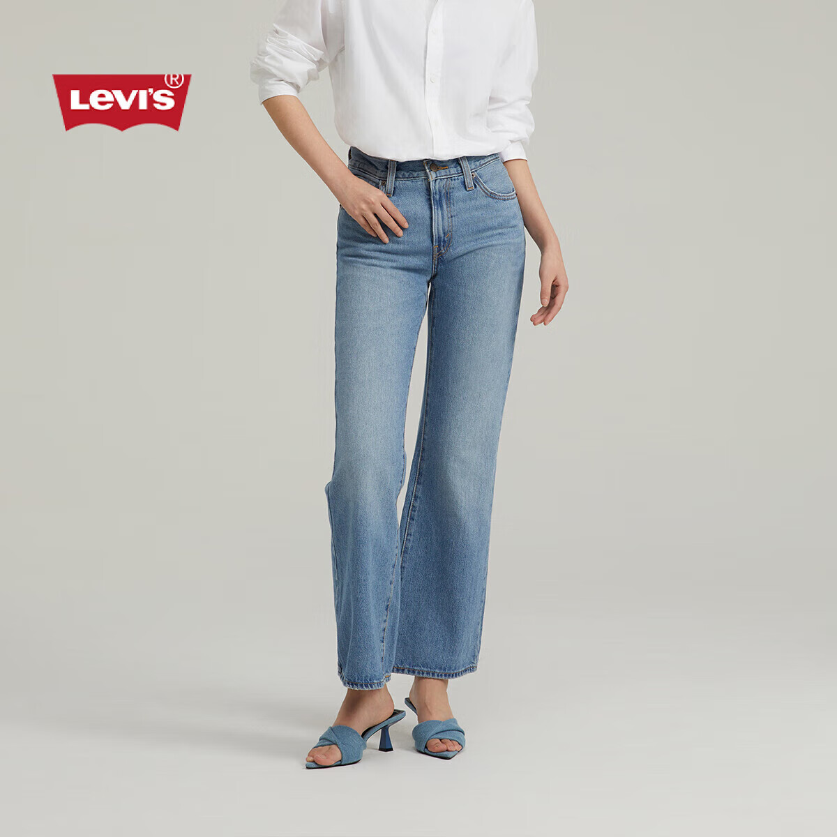 Levi's李维斯女士美式经典BAGGY宽松休闲时尚百搭牛仔裤