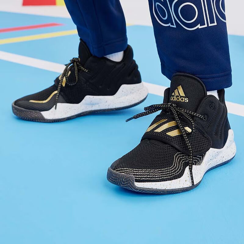 阿迪达斯休闲鞋女官网deep threat primeblue j儿童运