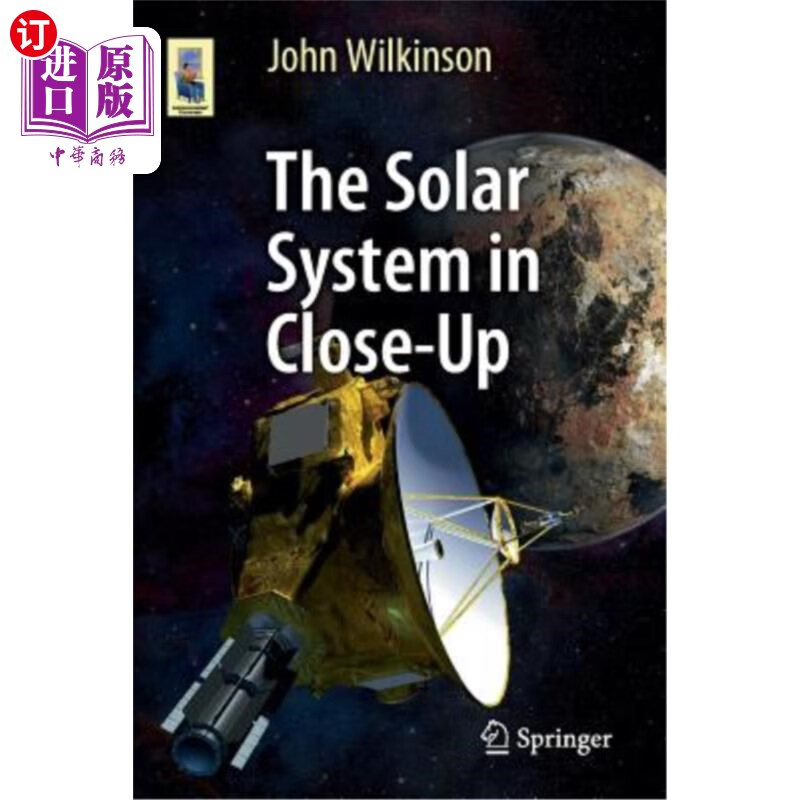 海外直订the solar system in close-up 太阳系特写镜头