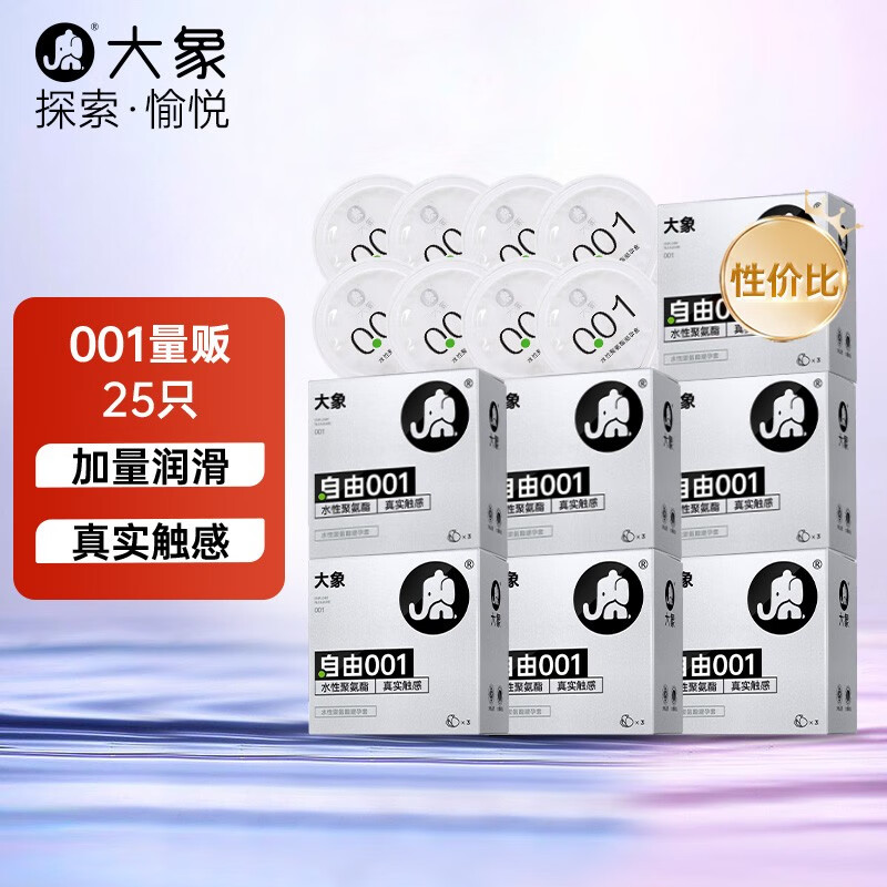 避孕套价格走势和品牌推荐——选择大象001超薄避孕套