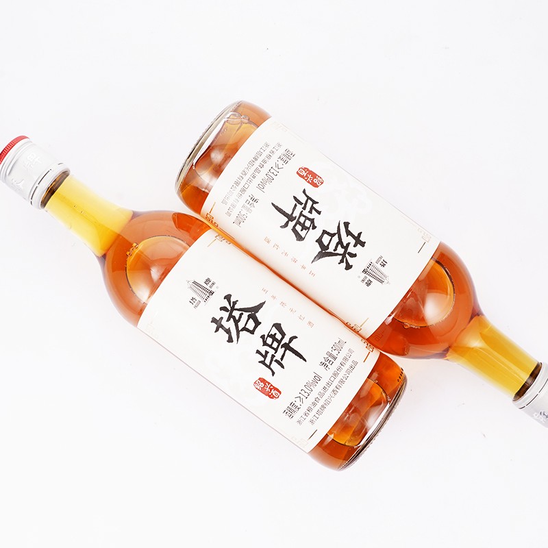 塔牌 绍兴特产黄酒礼盒 五年陈元红花雕酒干型 糯米酒 500mL 6瓶 整箱装