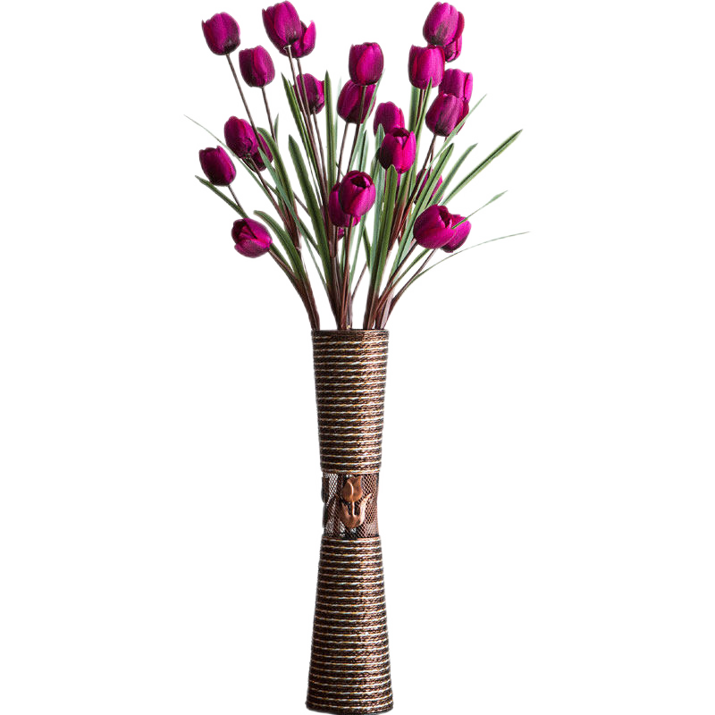 ��ɫ���˼ٻ����滨��������Ҿ�������ػ�ƿ��װ�ɻ��廨����װ�ΰڼ� ��֦��ͷ������۸� 17.46Ԫ