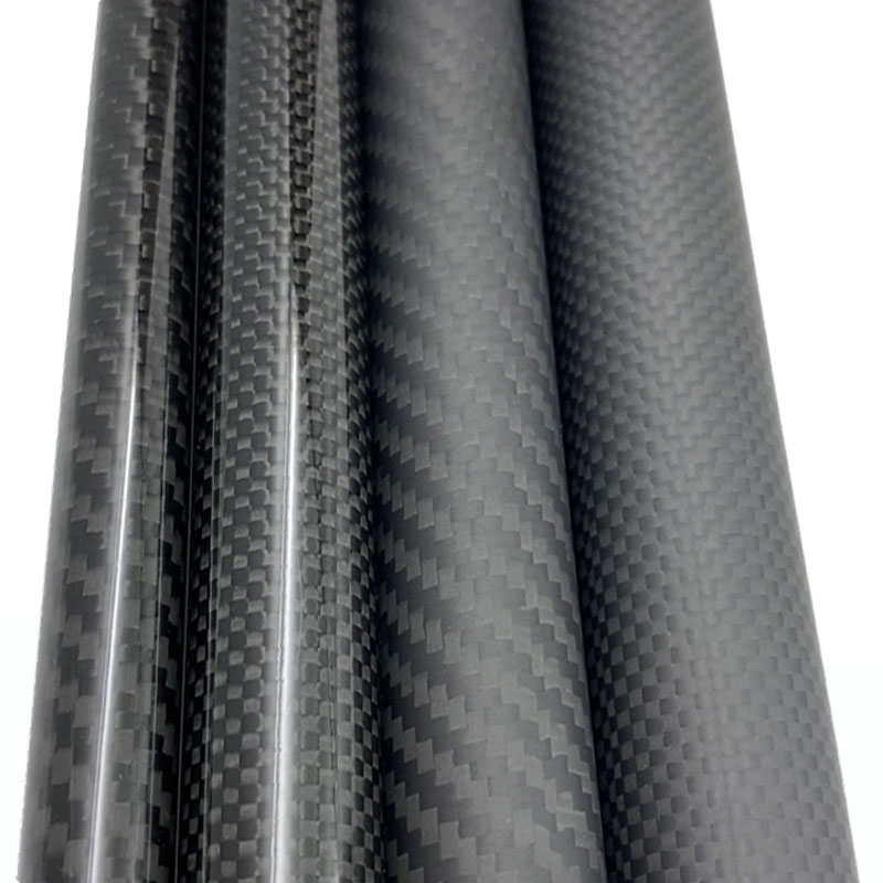 千惠侬K碳纤维管 碳纤维棒6 8 10 12 14 16 18 19mm高强度碳纤维 19x16x1000mm 斜纹哑光