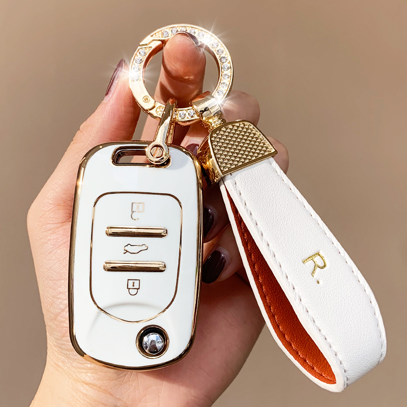 五菱宏光miniev钥匙套s3宏光plus征途730凯捷车迷你锁匙包壳扣女 五菱