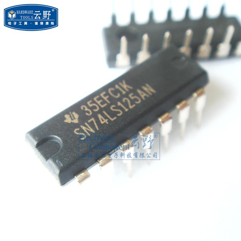 【高科美芯】 ic集成电路sn74ls125an dip14直插 缓冲器和线路驱动器