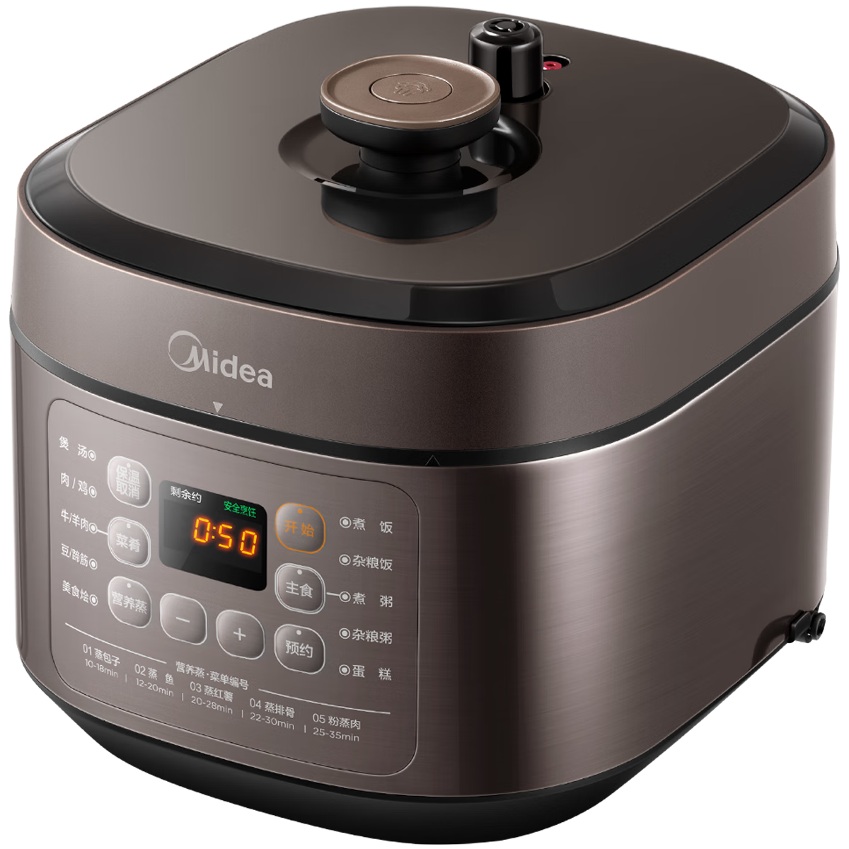 ���ģ�Midea����ѹ������ѹ�� ���ѹ�� ����ѹ�������ø�ѹ�緹��һ������ �¿�๦�ܸ�ѹ���ʵ�ѹ�� ��5L��ͥ�桿MY-50M5-206- 5L ѹ���� 194.65Ԫ(������)