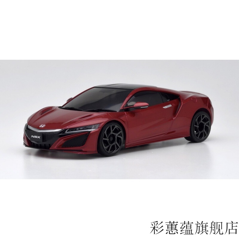 车 kyosho mini-z rwd蚊车遥控竞速车两驱后驱比赛mr03 本田nsx红色