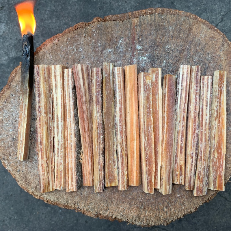松明引火条引燃条松明松光琥珀木生火燃料油柴松明子木炭生火工具 1斤松明引火条(含油量60%以上)