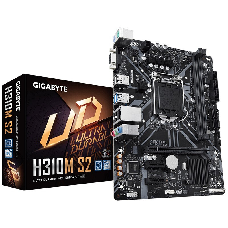 技嘉（GIGABYTE）8代/9代i3 9100F/i5 9400F搭H310M主板CPU套装套装主板套装板 技嘉/华硕H310M 单主板