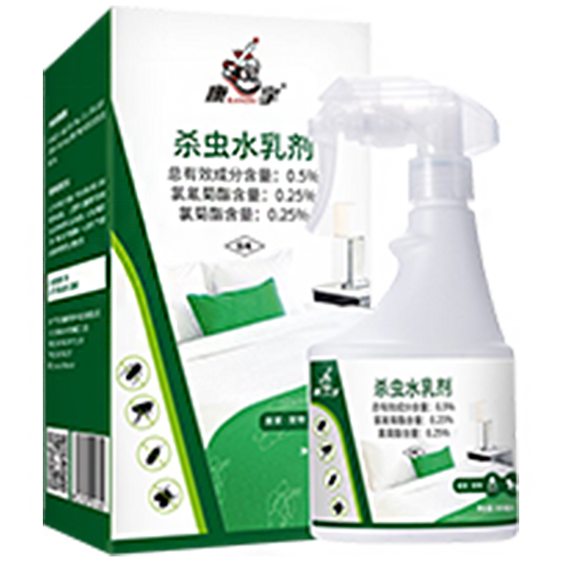 康宇（kangyu）跳蚤專用殺蟲劑除跳蚤床上噴霧家用室內(nèi)滅跳蚤藥寵物貓狗窩除蟲劑 300ml 2瓶 客廳臥室2瓶裝