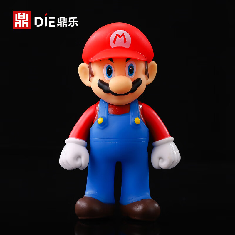 好沐音(haomuyin)玛丽马里奥路易兄弟摆件人偶搪胶公仔玩具模型人偶