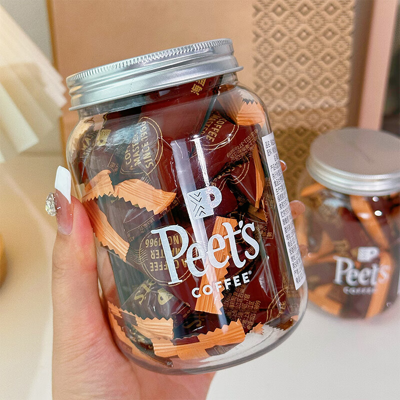 皮爷peets咖啡果仁海盐太妃糖法式扁桃杏仁奶酥焦糖独立包装 海盐太妃