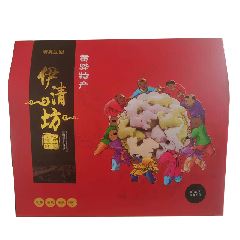 面花 花样馒头特产 庆生礼品 盒装年货 传统非遗花馍 黄骅面花5斤礼盒