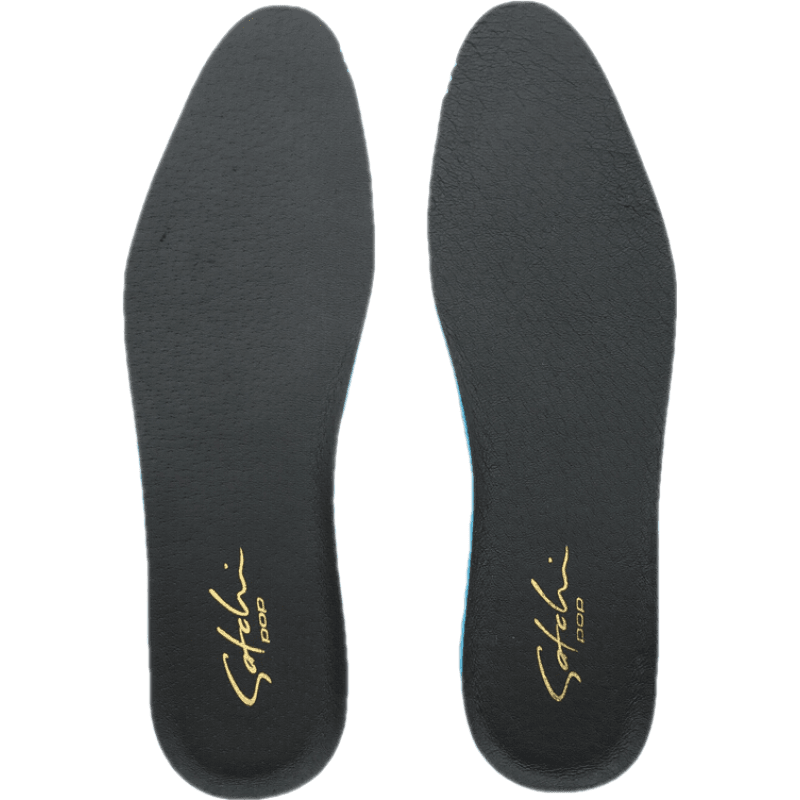 步牧斯(BUMUSI)適配沙馳鞋墊男吸汗防臭商務(wù)正裝休閑通用型減震透氣豬皮鞋墊 黑色 42