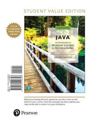 预订Java: An Introduction to Problem Solving and Pro