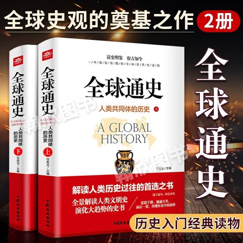2册:全球通史 从史前到21世纪 人类共同体的历史（上下册） 全球通史（上下）