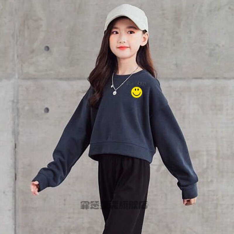 女童秋装套装运动休闲女大童套装13到15岁大童女装秋款棉质春秋季2021
