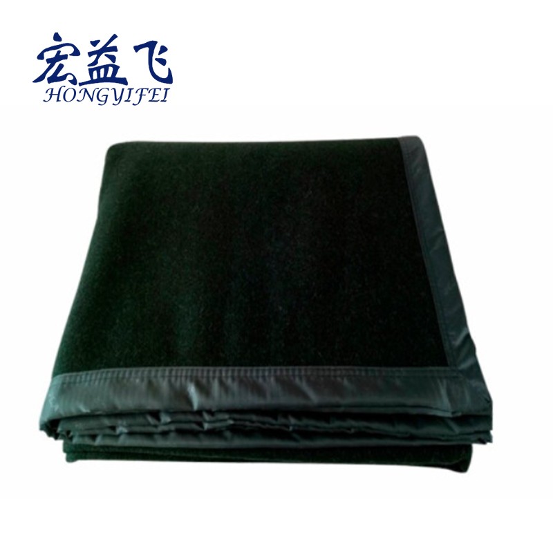 宏益飞 09毛毯 军绿毛毯 野营救灾公用被子 墨绿色毛毯 空调毯 军绿09