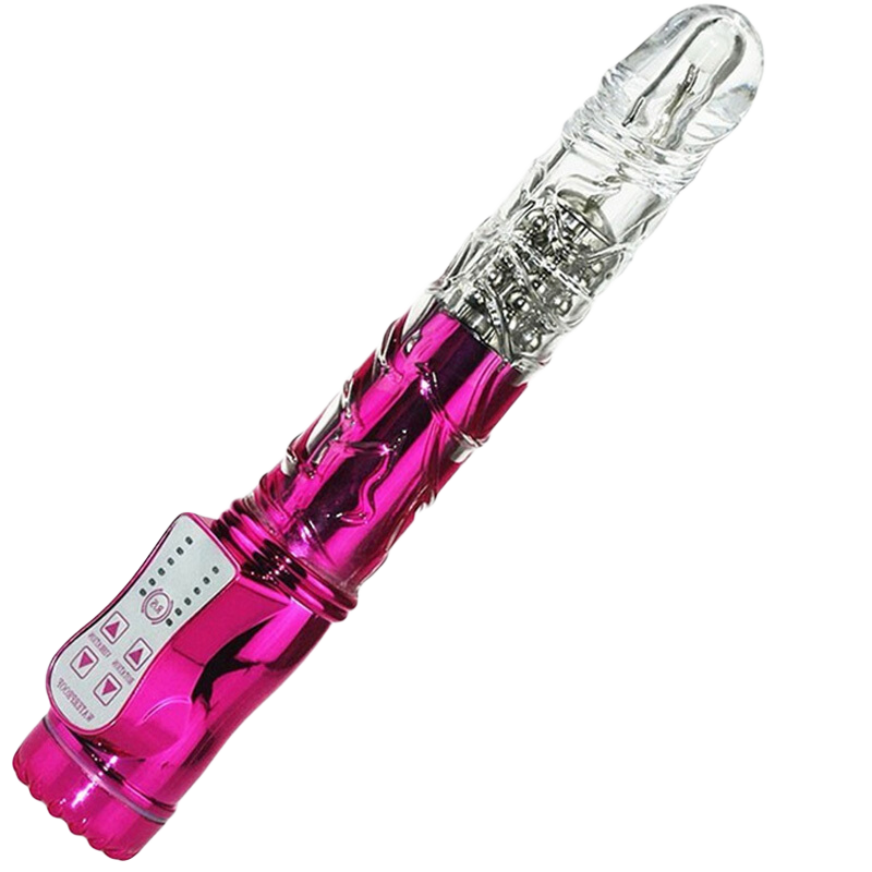 法娜拉 转珠震动棒 电动摇摆变频女用自慰器高潮棒成人情趣性用品私处玩具房事插入式转珠棒 充电版
