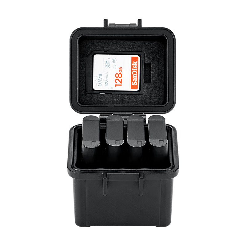 jjc相机电池收纳盒 适用于理光gr3x db-110富士npw235/w126s索尼fz100