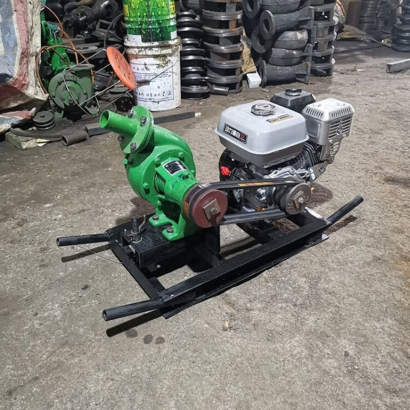 山头林村小型6匹汽油机2寸抽沙泵轻便耐磨鱼塘清淤污水泥浆泵多功能抽