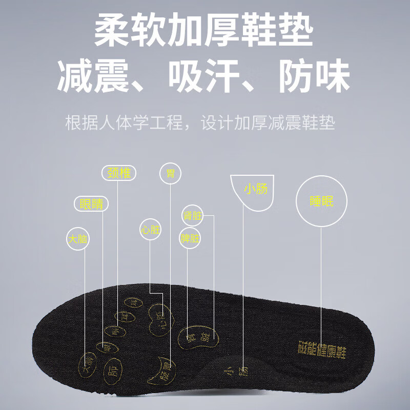 电导电鞋垫加厚吸汗电脉冲鞋专用四季可穿磁检芯片大力棉 导电布鞋垫