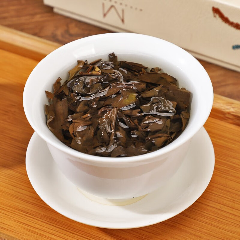 饮矿茶叶 正宗白茶高质量茶饼老寿眉太姥山老白茶叶礼盒350克