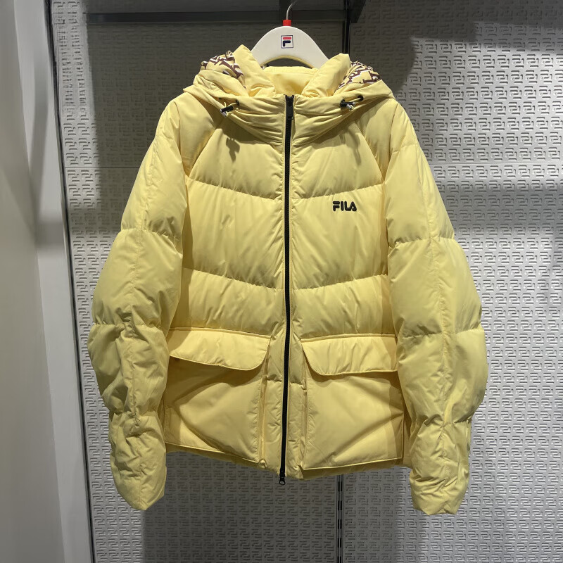 斐乐fila斐乐女装2024冬季新款短款宽松鸭绒保暖羽绒服外套f11w448904