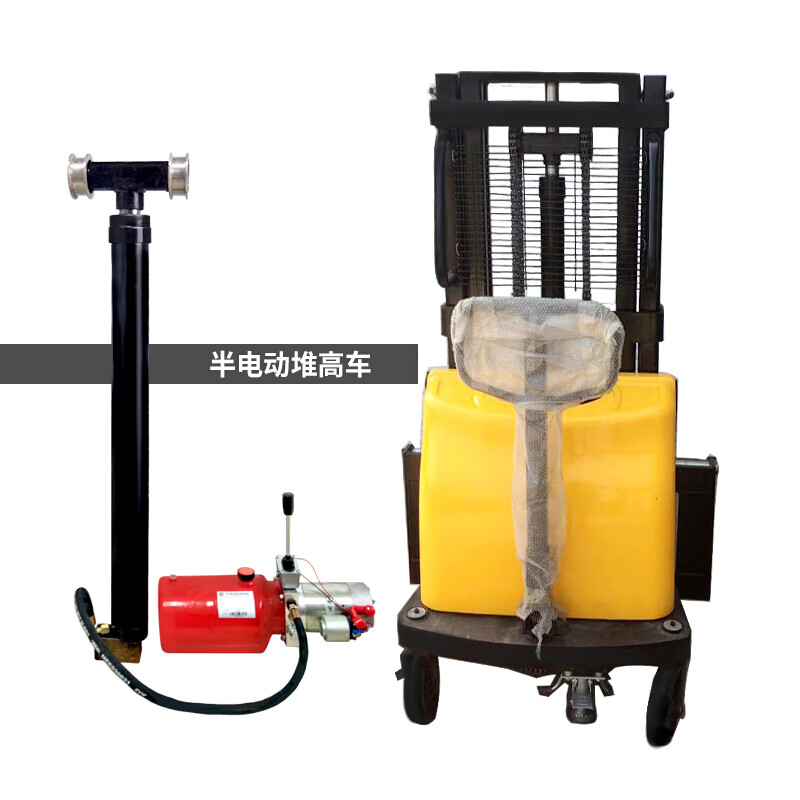 惠利得千惠侬 手动电动液压油缸叉车堆高车升降机双向油缸配件 手动1