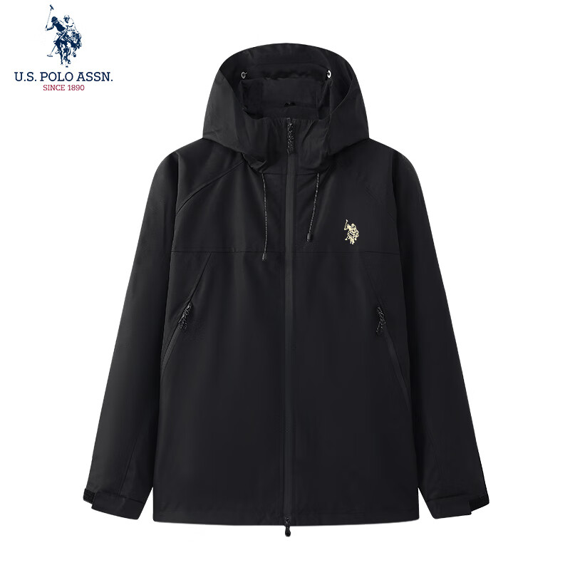 U.S. POLO ASSN. 美国马球协会 三合一户外冲锋衣保罗运动夹克 男女同款