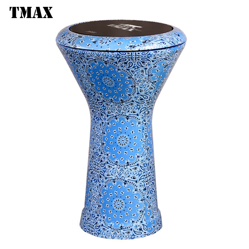 TMAX中东鼓8.5寸非洲鼓肚皮舞手鼓土耳其鼓阿拉伯鼓伴奏乐器 1英寸 彩斑款（加厚）