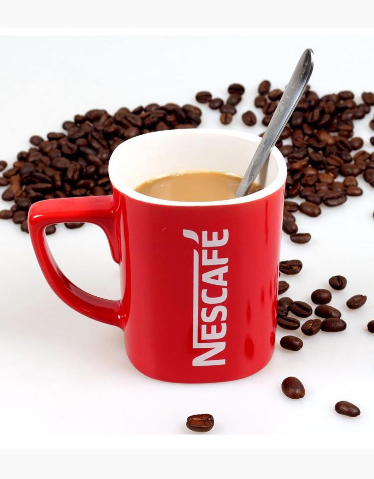 旭杉斯雀巢咖啡马克杯杯陶瓷勺包马克全新新咖啡杯经典简约盒装杯雀