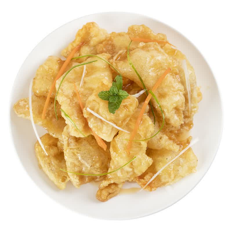 东北速冻锅包肉半成品纯里脊肉油炸带醋汁酸甜可口餐厅家庭代餐