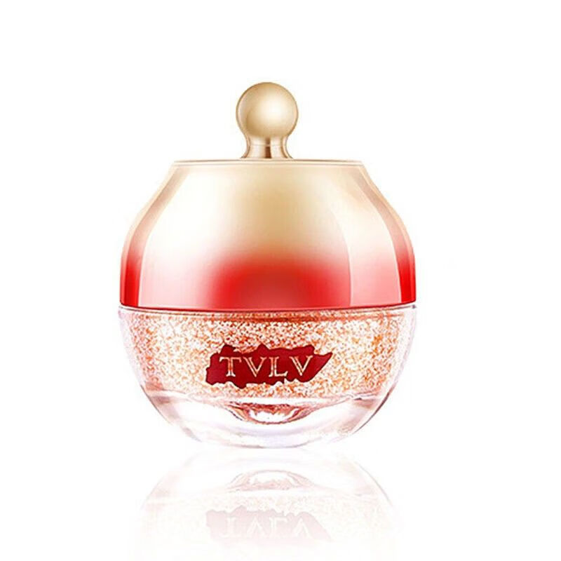 每纪冬虫夏草龙血膏美白补水御龄淡斑抗皱遮瑕提亮肤色懒人素颜霜 tv