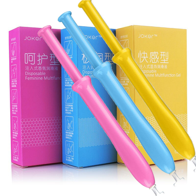 JOKER注入式人体润滑剂 房事干涩润滑免洗 水溶性润滑液女性感油 三款各一盒36只