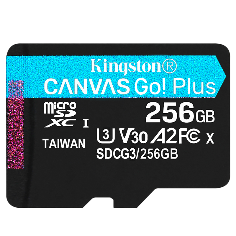 Kingston 金士顿 SDCG3 Micro-SD存储卡 256GB（UHS-I、V30、U3、A2）