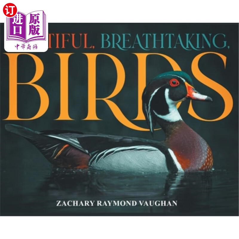 海外直订beautiful, breathtaking, birds 美丽的,令人惊叹的,鸟类