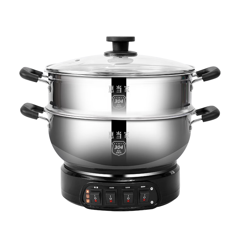 �ݵ��ң�Hui Dang Jia��������������õ�����๦�ܵ��ȹ��糴��һ��ʽ�糴�˹��Ӻ�304����ֵ�������;�����Ҳ��� 28CM������304��2-4�ˡ� 143.65Ԫ