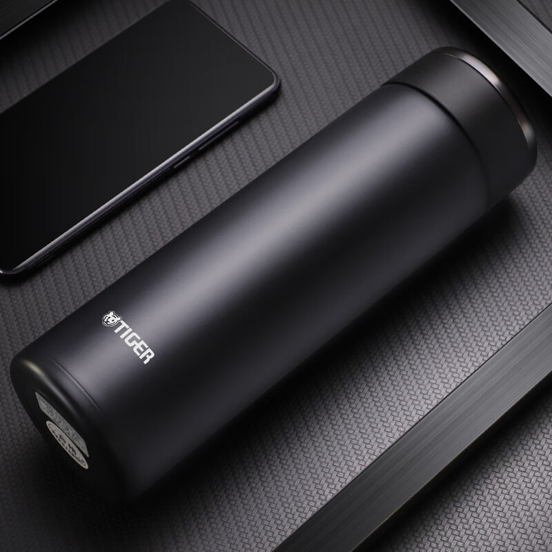 虎牌(tiger)保温杯高档水杯男女士商务杯子304不锈钢大容量车载水杯子