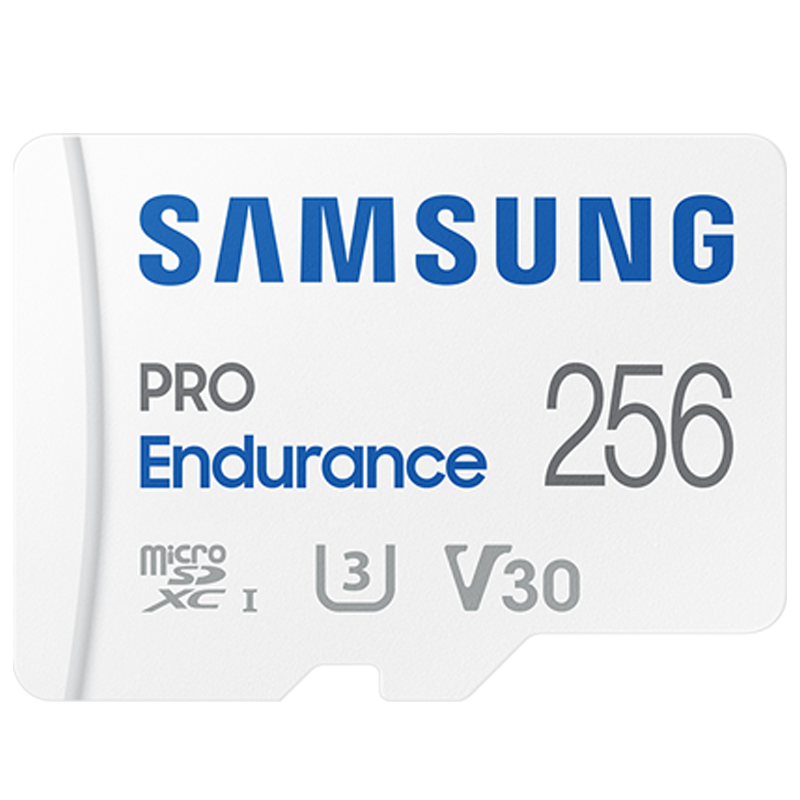 三星（SAMSUNG）256GB TF（MicroSD）存储卡 U3,C10,V30 PRO Endurance视频监控卡行车记录仪内存卡