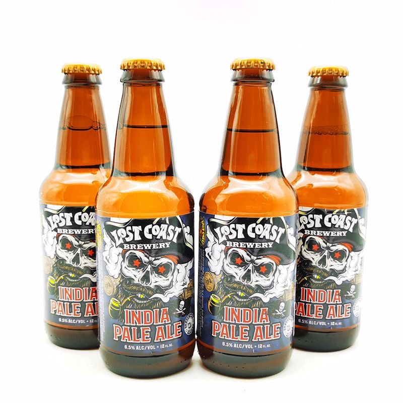 迷失海岸海盗船长社交ipa啤酒355ml 4瓶独饮装 美国进口精酿啤酒 装 4