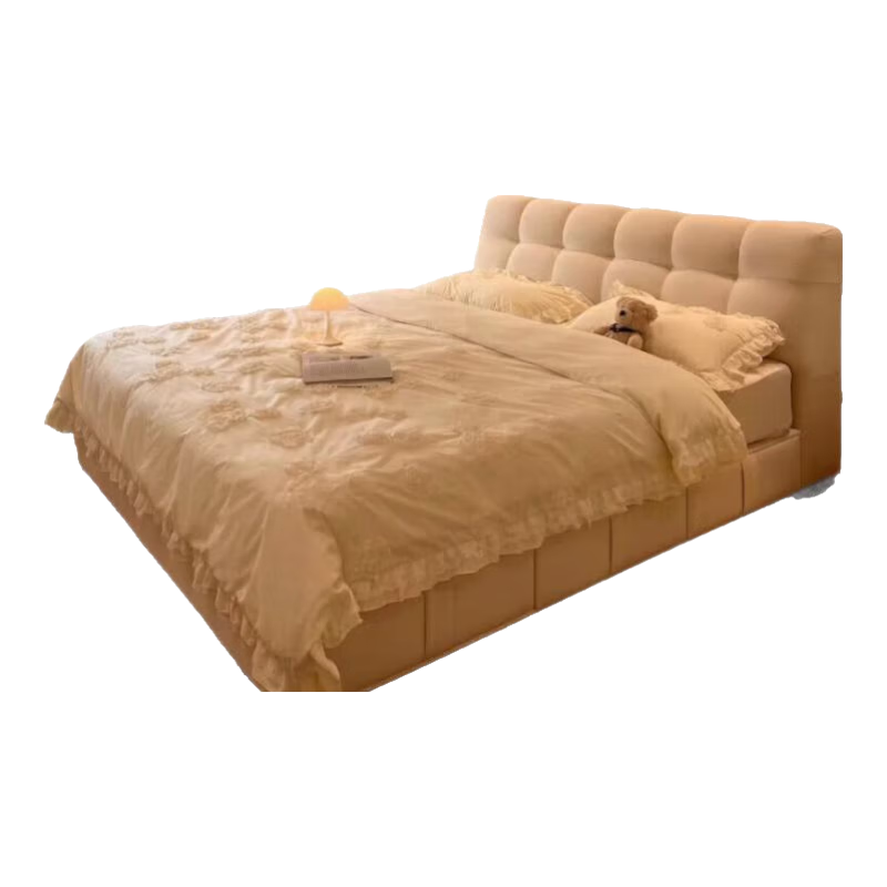 ���������ͷ紲���մ��ִ���Լ��ܽ�����ԿƼ��������䴢�ﴲŮ�� ��+���Ǽ�5D�齺���ɴ��� 1.8M*2.0M��ܽṹ����ľ���塿