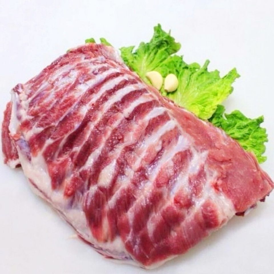 新鲜冷冻生猪排条 猪前排整箱19斤 桥头排骨饭店商用苏浙沪皖 整箱19