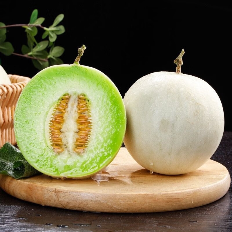 MPPMCK海南冰淇淋玉菇甜瓜超甜新鲜水果应季水果 拍2份合发一箱 优 品玉菇甜瓜4 4.5斤装（净重 4-4.25斤 2-3个*