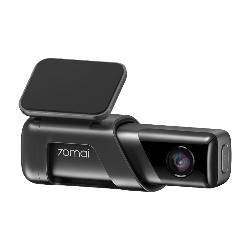 70迈 M500 行车记录仪 单镜头 64GB 银翼灰+4G支架 灰色