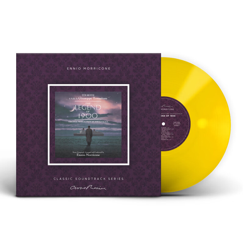 正版 海上钢琴师 lp黑胶唱片电影原声带 the legend of 1900 黄胶