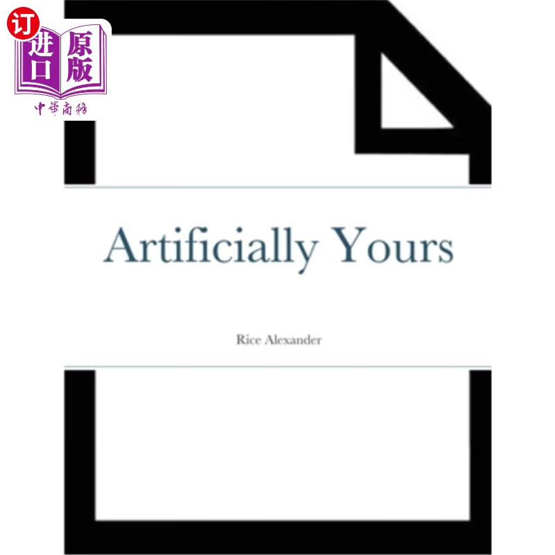 海外直订artificially yours 人为你