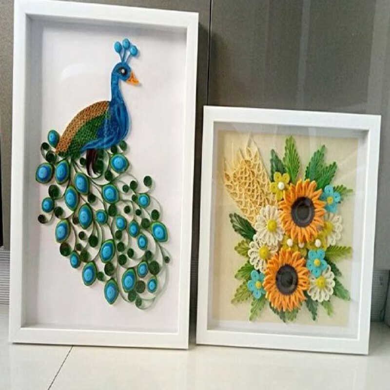 标本a4中空相框2cm立体框作品裱画框专用框 白色(不包含内物和卡纸)