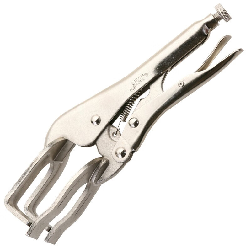 捷科焊接用大力钳加力钳焊接钳手动压力钳方口省力固定夹持钳子9英寸