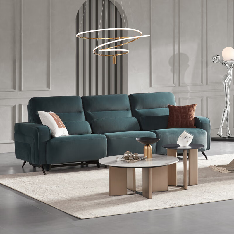 乐至宝lazboy布沙发大小户型客厅现代电动功能沙发门店同款时光机2067